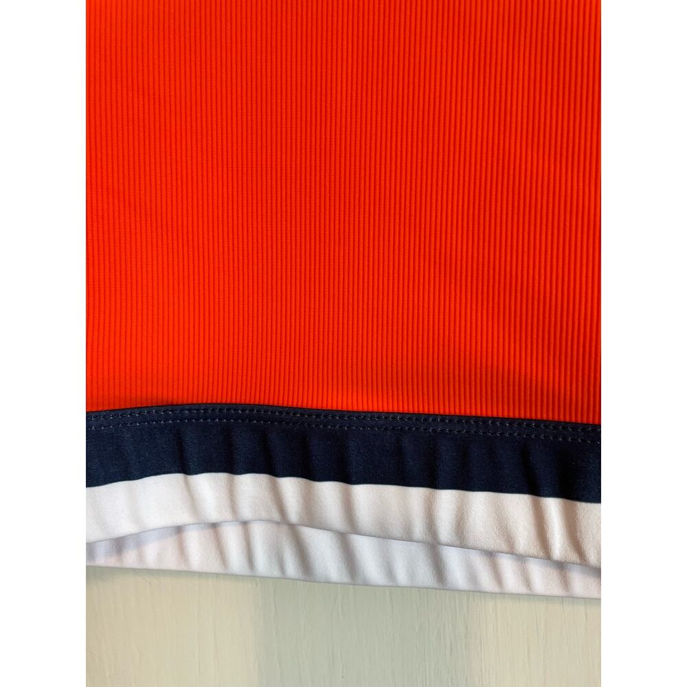 Wilo The Label Austrailia Orange Crop Top Long Sleeve Large Indie Sleaze Retro - Picture 4 of 6